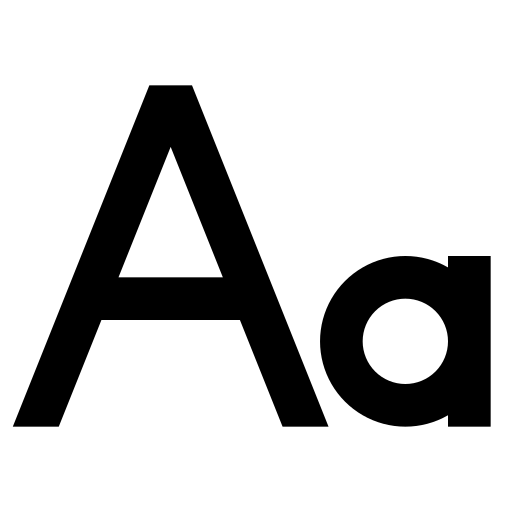Text features